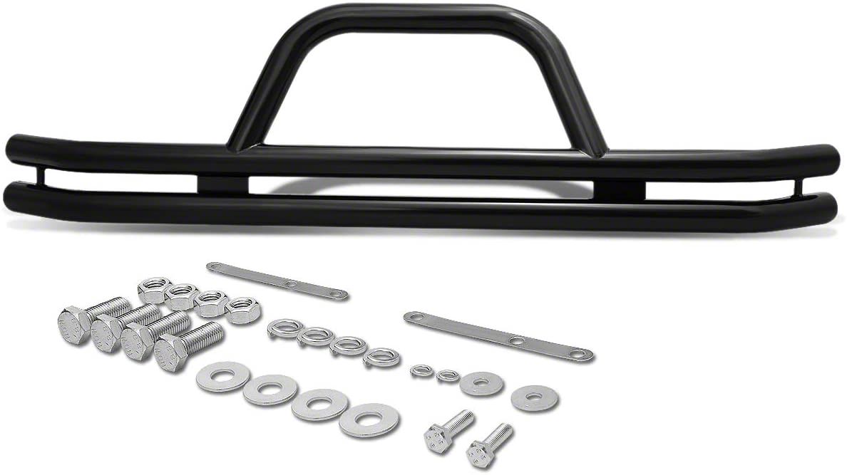 Jeep Wrangler Bumper Guard; Front;Tubular; Black (87-06 Jeep Wrangler ...