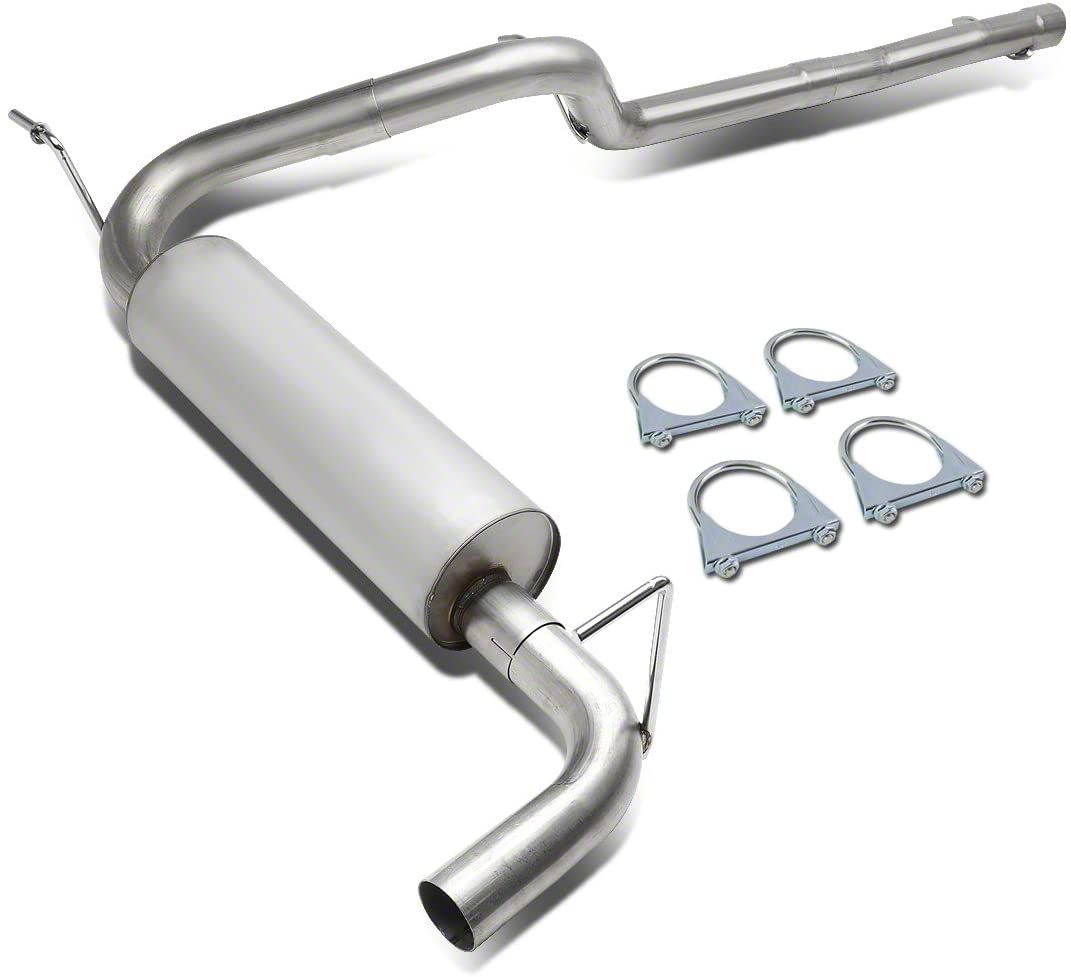 Jeep Wrangler CatBack Exhaust System (0711 Jeep Wrangler JK 2Door