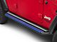 Nerf Side Step Bars; Blue (18-24 Jeep Wrangler JL 4-Door)