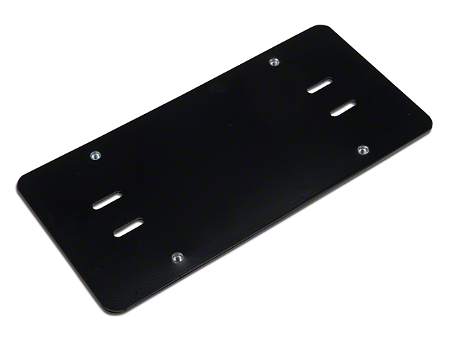 Rugged Ridge License Plate Mounting Bracket for Roller Fairleads