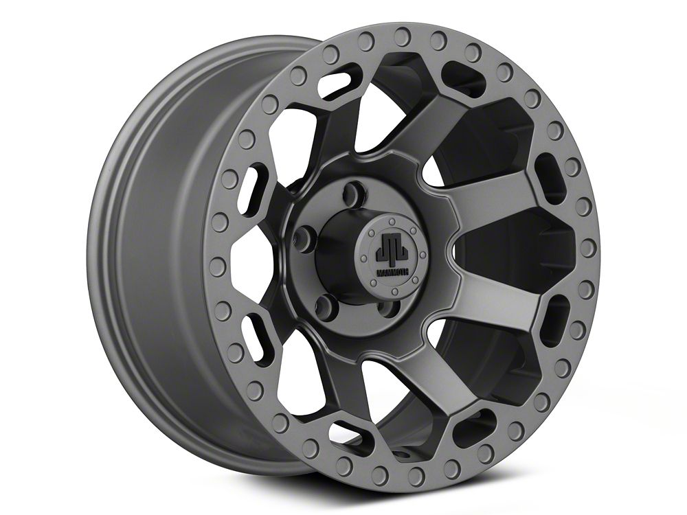 Mammoth Synister Charcoal Wheel; 17x9 (05-10 Jeep Grand