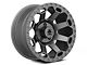 Mammoth Synister Charcoal Wheel; 17x9 (07-18 Jeep Wrangler JK)