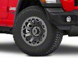 Mammoth Synister Charcoal Wheel; 17x9 (18-22 Jeep Wrangler JL)