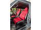 Rugged Ridge RRC Reclining Racing Seat; Red (76-02 Jeep CJ5, CJ7, Wrangler YJ & TJ)