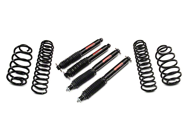 Mammoth 2.50-Inch Suspension Lift Kit with Shocks (97-06 Jeep Wrangler TJ)