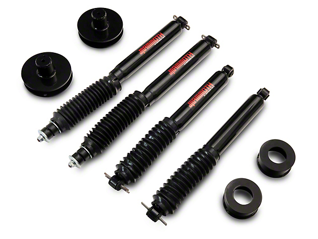 Mammoth 2-Inch Suspension Lift Kit with Shocks (97-06 Jeep Wrangler TJ)