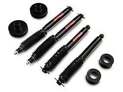 Mammoth 2-Inch Suspension Lift Kit with Shocks (97-06 Jeep Wrangler TJ)