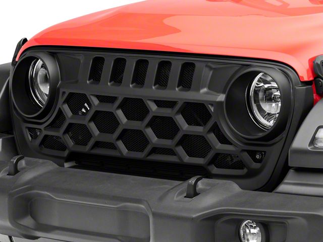 Air Design Pro Performance Hexagon Grille (18-24 Jeep Wrangler JL)