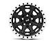 DV8 Offroad 886 Simulated Beadlock Matte Black Wheel; 17x9 (07-18 Jeep Wrangler JK)