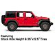 DV8 Offroad 886 Simulated Beadlock Matte Bronze Wheel; 17x9 (18-24 Jeep Wrangler JL)