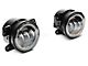 Raxiom Axial Series 4-Inch LED Fog Lights with RGB Halo (07-18 Jeep Wrangler JK)