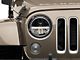 Raxiom Axial Series 7-Inch LED Headlights with DRL and Signal Function; Black Housing; Clear Lens (97-18 Jeep Wrangler TJ & JK)