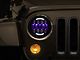 Raxiom Axial Series 7-Inch LED Headlights with RGB Backlight; Black Housing; Clear Lens (97-18 Jeep Wrangler TJ & JK)