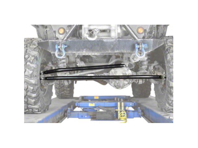 Steinjager Extended Crossover Steering Kit; Bare Metal (97-06 Jeep Wrangler TJ)