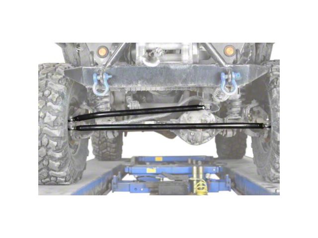 Steinjager Extended Crossover Steering Kit; Black (97-06 Jeep Wrangler TJ)