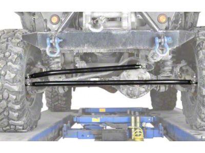 Steinjager Extended Crossover Steering Kit; Black (97-06 Jeep Wrangler TJ)