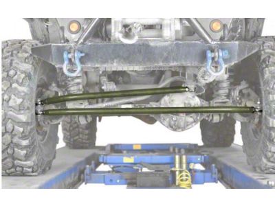 Steinjager Extended Crossover Steering Kit; Locas Green (97-06 Jeep Wrangler TJ)