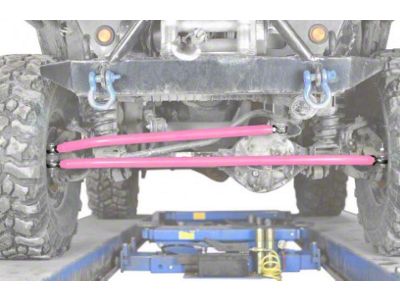 Steinjager Extended Crossover Steering Kit; Pinky (97-06 Jeep Wrangler TJ)
