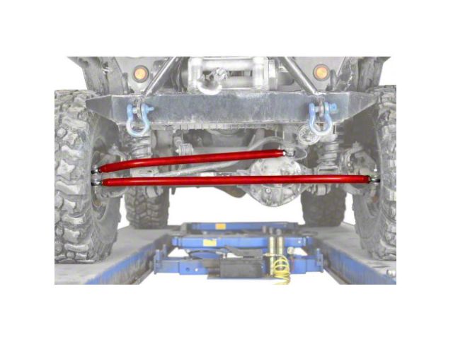 Steinjager Extended Crossover Steering Kit; Red Baron (97-06 Jeep Wrangler TJ)