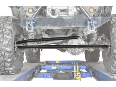 Steinjager Extended Crossover Steering Kit; Texturized Black (97-06 Jeep Wrangler TJ)