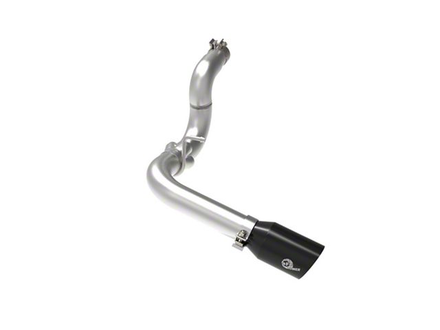 AFE Large Bore-HD 3-Inch DPF-Back Exhaust System with Black Tip (20-24 3.0L EcoDiesel Jeep Wrangler JL)