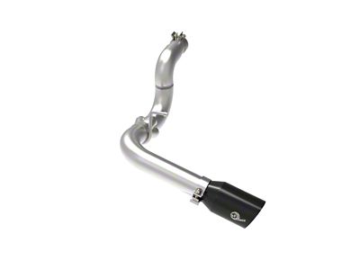 AFE Large Bore-HD 3-Inch DPF-Back Exhaust System with Black Tip (20-23 3.0L EcoDiesel Jeep Wrangler JL)