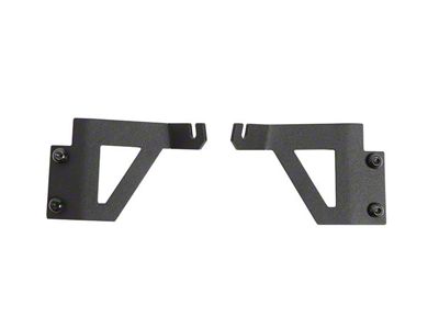 50-Inch Light Bar Windshield Mounting Brackets (18-24 Jeep Wrangler JL, Excluding 4xe)