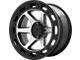 XD Raid Satin Black Machined Wheel; 17x9 (20-24 Jeep Gladiator JT)