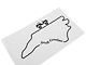 SEC10 State Silhouette Decal; North Carolina (Universal; Some Adaptation May Be Required)