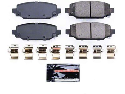 PowerStop Z23 Evolution Sport Carbon-Fiber Ceramic Brake Pads; Rear Pair (18-22 Jeep Wrangler JL, Excluding Rubicon & Sahara)