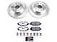 PowerStop Z36 Extreme Truck and Tow Brake Rotor and Pad Kit; Rear (18-24 Jeep Wrangler JL, Excluding 4xe, Rubicon & Sahara)