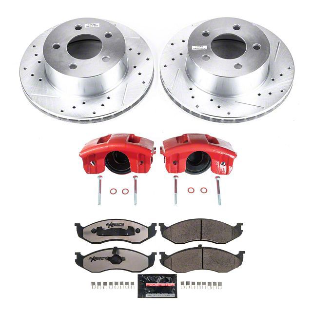 PowerStop Jeep Wrangler Z36 Extreme Truck and Tow Brake Rotor, Pad and