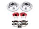 PowerStop Z36 Extreme Truck and Tow Brake Rotor, Pad and Caliper Kit; Front (90-91 4WD Jeep Cherokee XJ; 92-98 Jeep Cherokee XJ; 1999 Jeep Cherokee XJ w/ 3-1/4-Inch Composite Rotors)