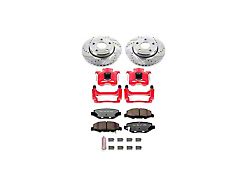 PowerStop Z36 Extreme Truck and Tow Brake Rotor, Pad and Caliper Kit; Front (07-18 Jeep Wrangler JK)