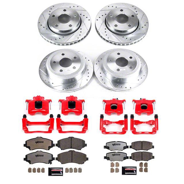 PowerStop Jeep Wrangler Z36 Extreme Truck and Tow Brake Rotor, Pad and