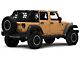 Dirty Dog 4x4 3-Piece Rear Netting Kit (07-18 Jeep Wrangler JK 4-Door)