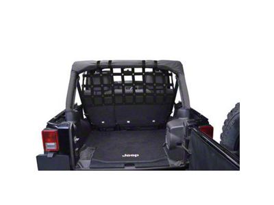 Dirty Dog 4x4 Rear Seat Half Pet Divider (07-18 Jeep Wrangler JK 4-Door)