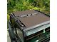 Dirty Dog 4x4 Rear Seat Sun Screen (07-18 Jeep Wrangler JK 4-Door)