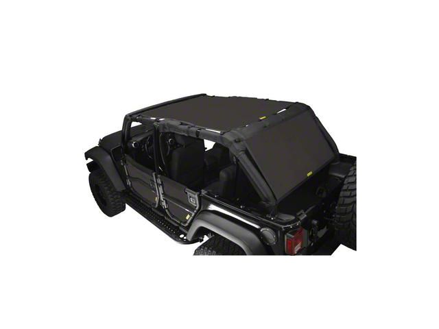 Dirty Dog 4x4 Safari and Cargo Sun Screen (07-18 Jeep Wrangler JK 4-Door)
