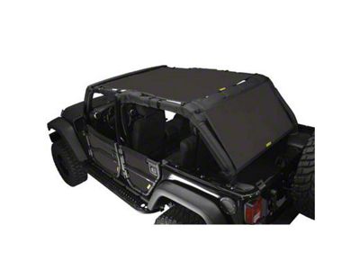 Dirty Dog 4x4 Safari and Cargo Sun Screen (07-18 Jeep Wrangler JK 4-Door)