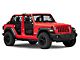 Dirty Dog 4x4 3-Piece Rear Spider Netting Kit (18-24 Jeep Wrangler JL 4-Door)