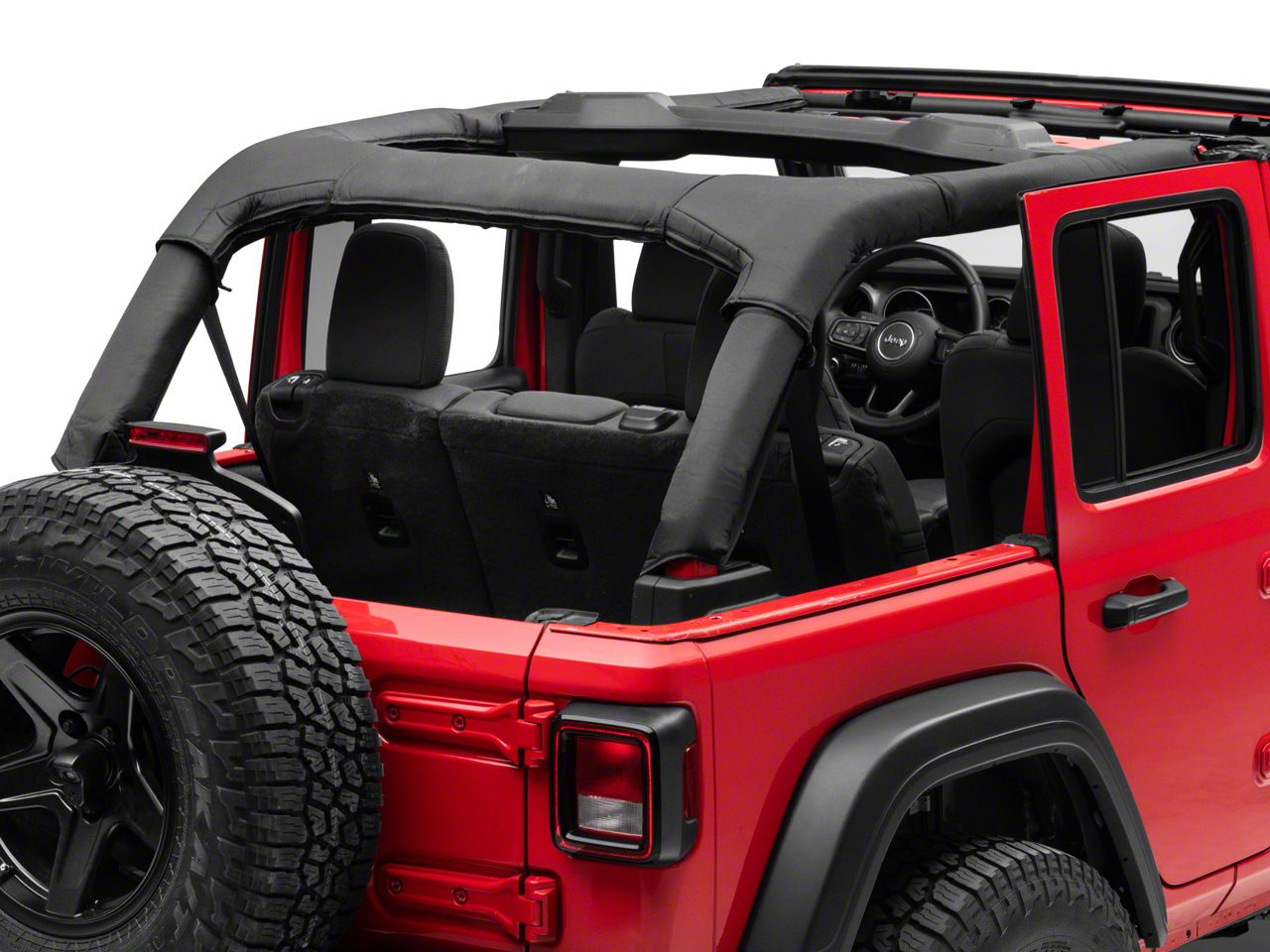Dirty Dog 4x4 Jeep Wrangler Hard Top Replacement Roll Bar Cover J143599