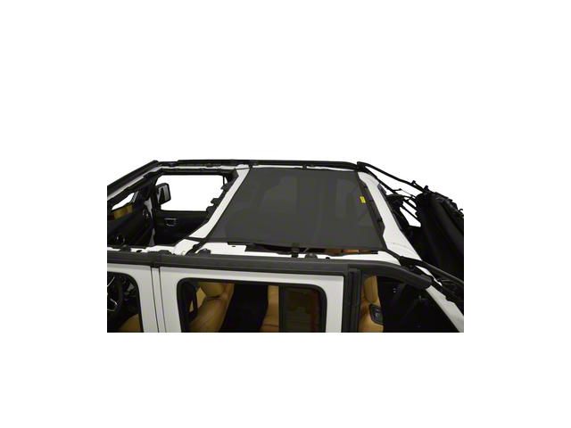 Dirty Dog 4x4 Rear Seat Sun Screen (18-23 Jeep Wrangler JL 4-Door)