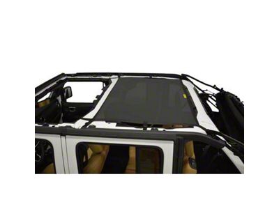Dirty Dog 4x4 Rear Seat Sun Screen (18-23 Jeep Wrangler JL 4-Door)