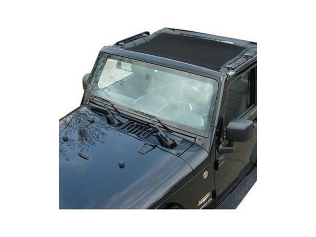Dirty Dog 4x4 Front Seat Sun Screen (97-06 Jeep Wrangler TJ)
