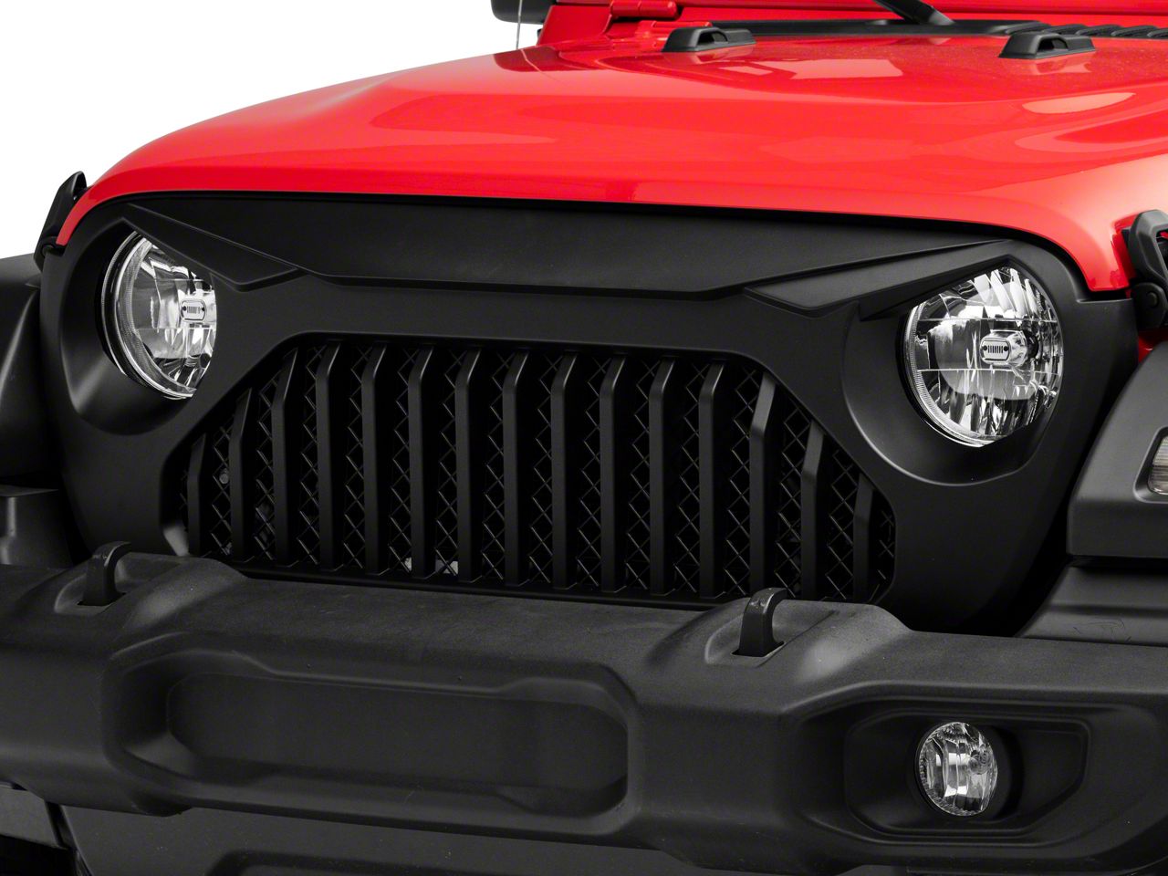 Jeep Gladiator Gladiator Series Grille; Matte Black (20-23 Jeep ...