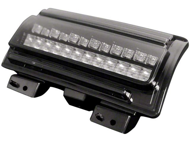 OLED DRL Fender Lights; Smoked (18-24 Jeep Wrangler JL w/ Factory Halogen Light Package, Excluding Sport)