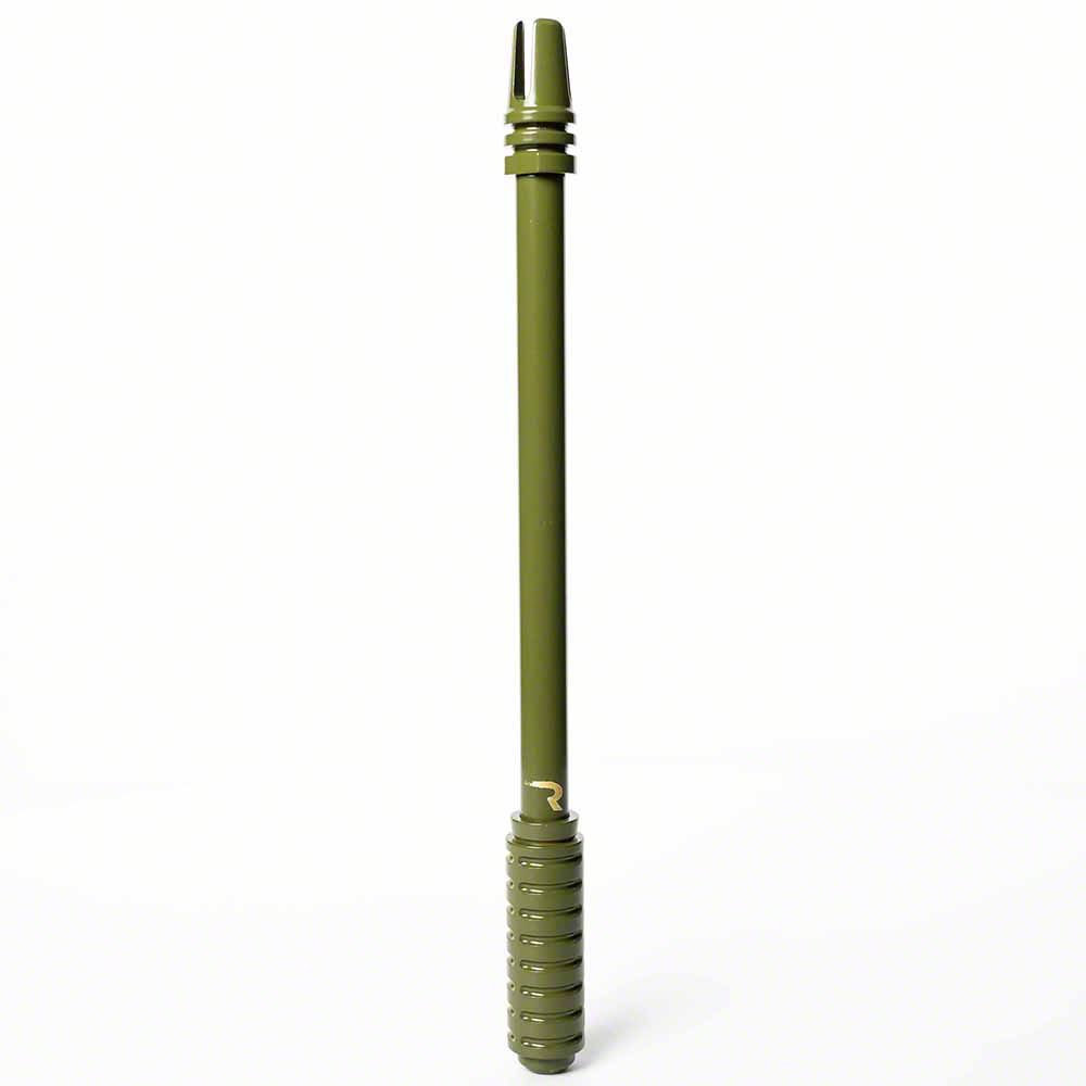 AR-15 Rifle Barrell Antenna; 10-Inch; Olive Drab/Army Green (Universal; Some Adaptation May Be Required)