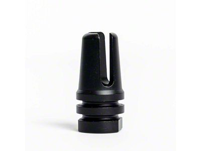 Classic 3-Pronged Design AR-15 Rifle Barrel Antenna Tip Flash Hider; Black (Universal; Some Adaptation May Be Required)