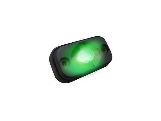 LED Under Body/Rock Lights; Green (Universal; Some Adaptation May Be Required)
